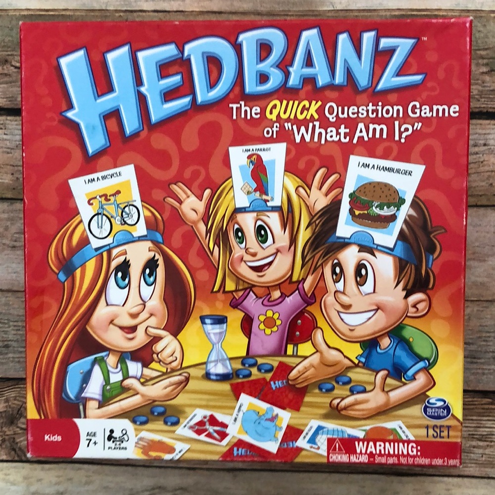 HEDBANZ Family Board Game | For Ages 7+. 2 to 6 Players.